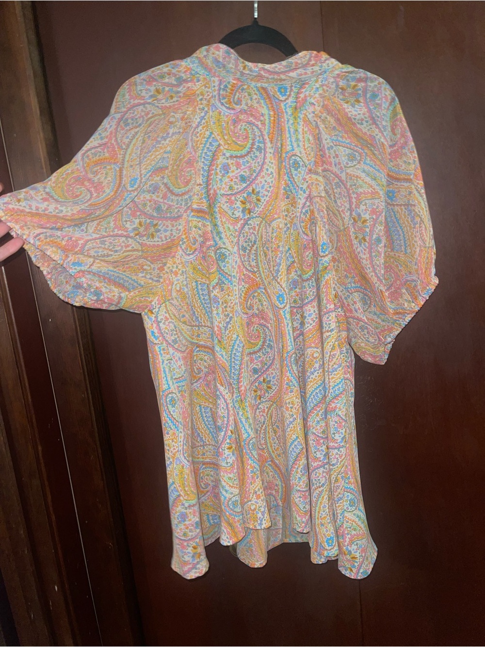 entro Multicolor Paisley Print Blouse - XL